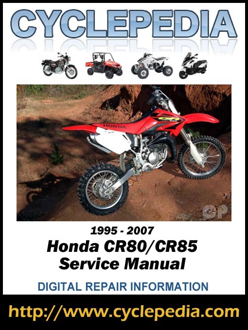 Cover image for Honda CR80 CR85 1995-2007 Service Manual